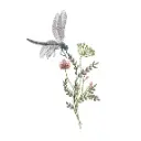 Libelula com Floral delicado matriz de bordado (1) (1).webp
