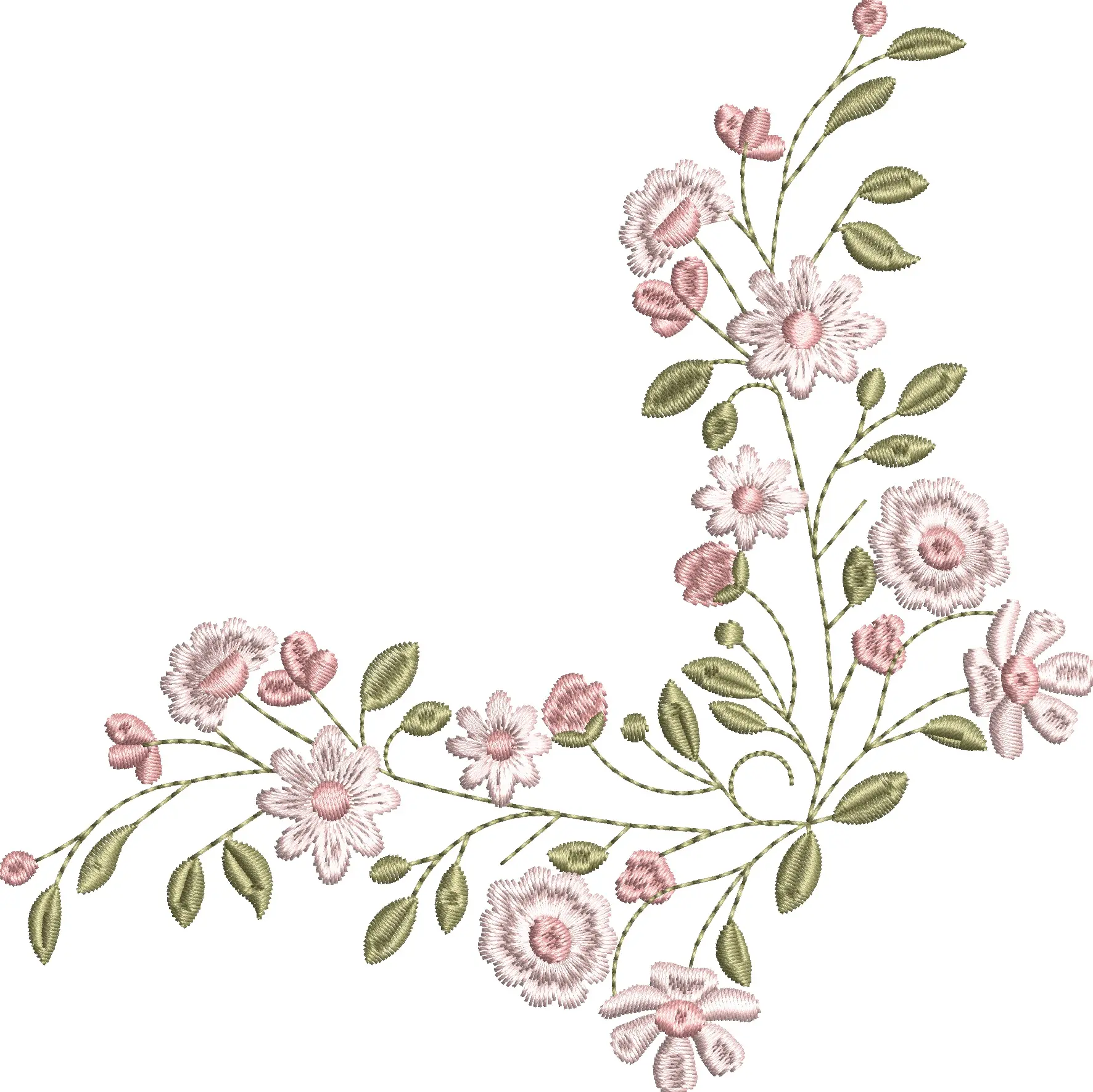 15cm canto floral BorDi Bordado Digital - 79998606832.webp