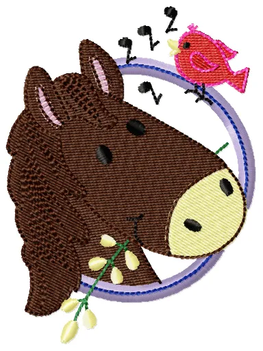 [ANIMAIS]Cavalo moldura