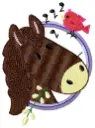 [ANIMAIS]Cavalo moldura