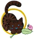 [ANIMAIS]Gato moldura