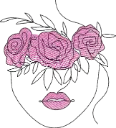 Mulher Redwork 1 