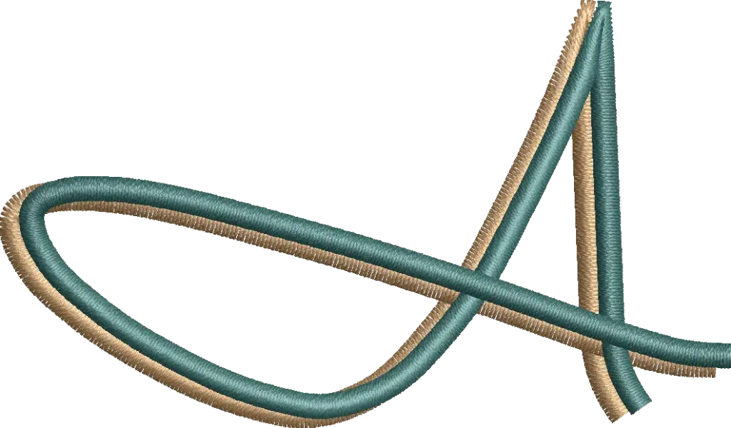 Moldura Cursiva