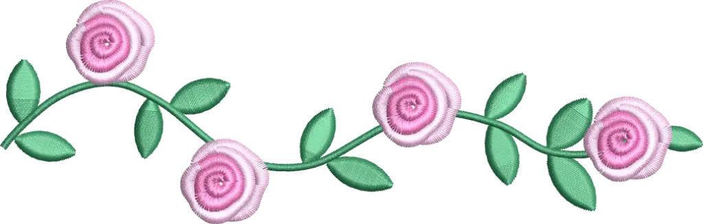 Barrinha Rosas Fringe