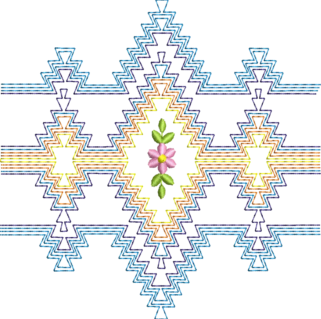 Barrinha Mosaico Arco Íris