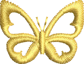 Ícone Borboleta Dourada