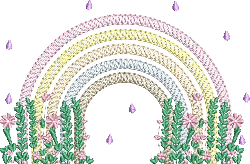 Arco Íris Floral