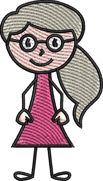 Boneca Infantil Magenta
