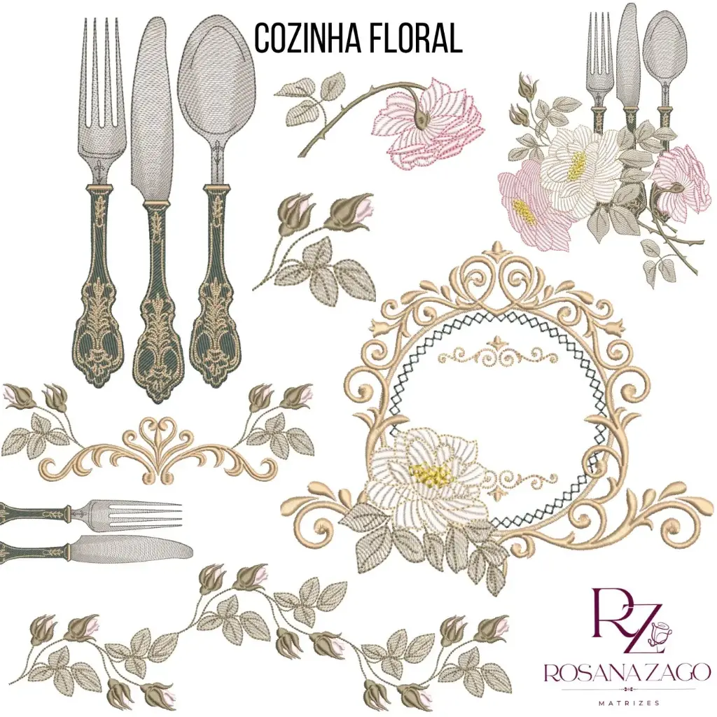 COZINHA FLORAL