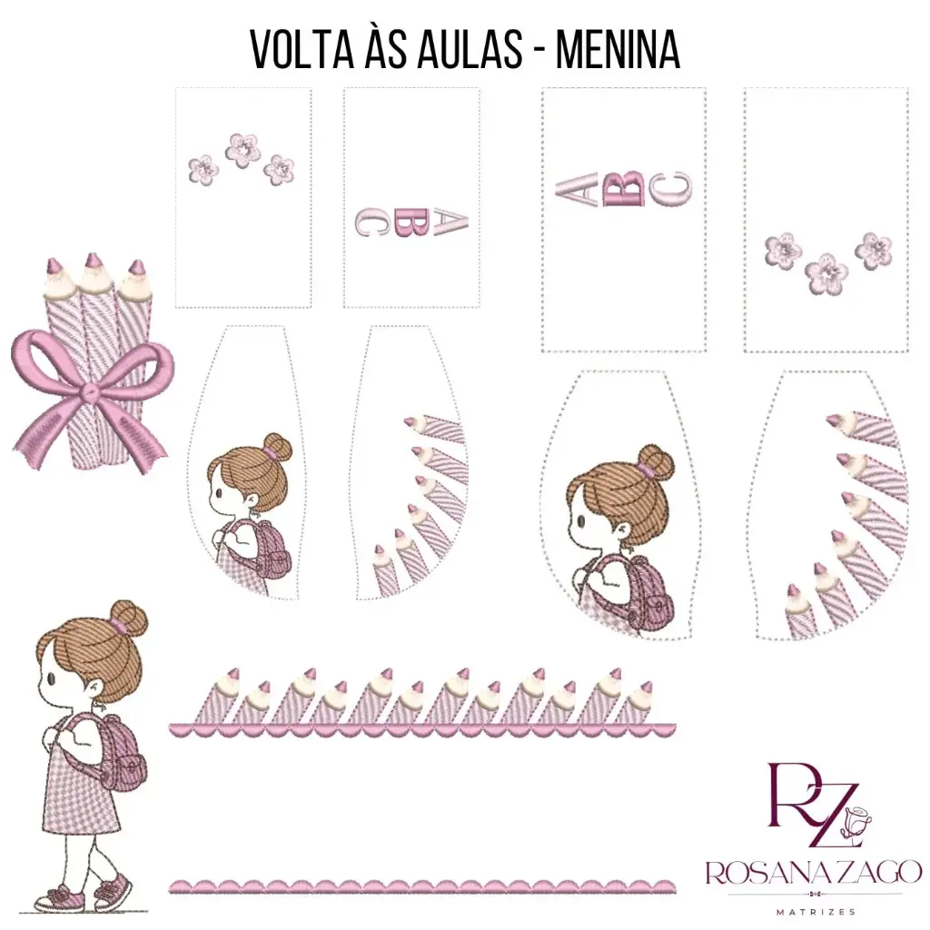 VOLTA ÀS AULAS MENINA