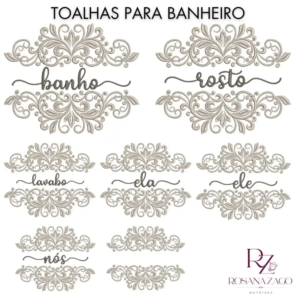 TOALHAS PARA BANHEIRO