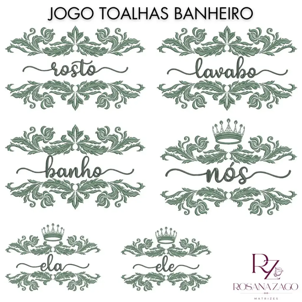 JOGO TOALHAS BANHEIRO