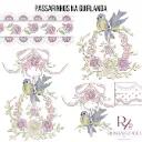 PASSARINHOS NA GUIRLANDA