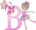 Alfabeto Bailarina B