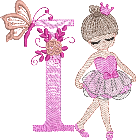 Alfabeto Bailarina I