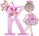 Alfabeto Bailarina K