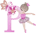 Alfabeto Bailarina P