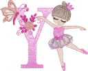 Alfabeto Bailarina Y
