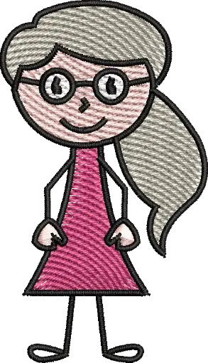 [MT-A202] Boneca Infantil Magenta