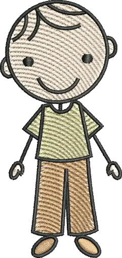 [MT-A215] Pequeno Boneco Vintage