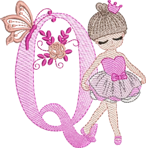 [MT-C003-17] Alfabeto Bailarina Q