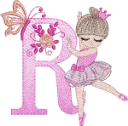 Alfabeto Bailarina R