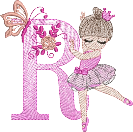 [MT-C003-18] Alfabeto Bailarina R
