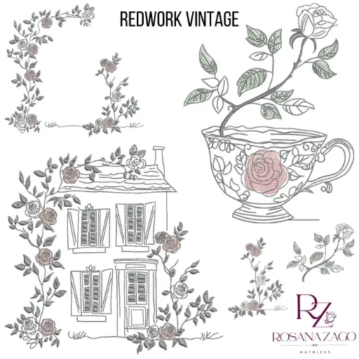 REDWORK VINTAGE