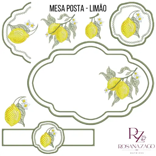 MESA POSTA - LIMÃO