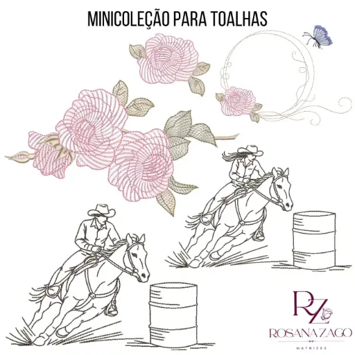 MINI COLEÇÃO PARA TOALHAS
