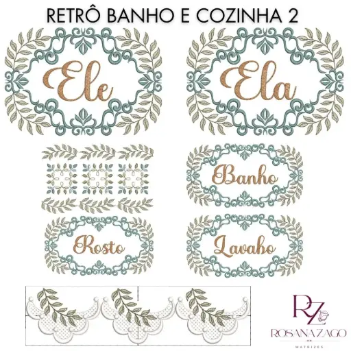 RETRÔ BANHO E COZINHA