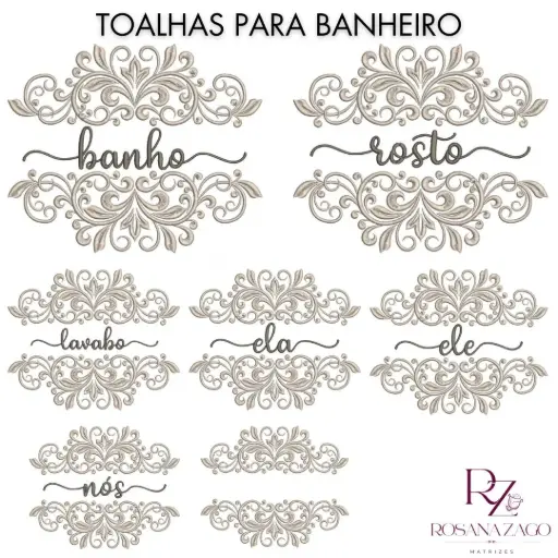 TOALHAS PARA BANHEIRO
