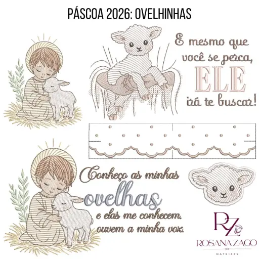 PÁSCOA 2026: OVELHINHAS