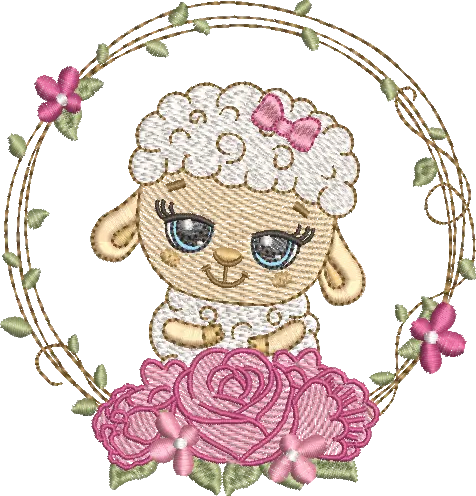 [MT-C034-4] Safari Ovelha Menina