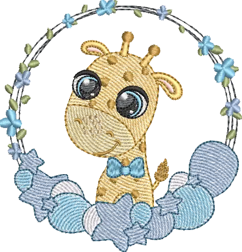 [MT-C031-5] Safari Girafa Menino