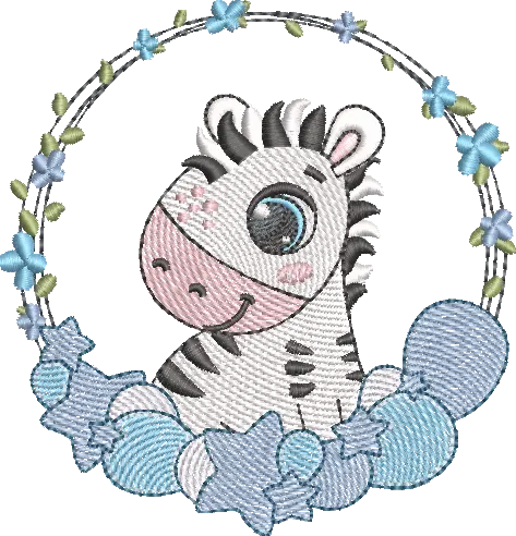 [MT-C031-9] Safari Zebra Menino