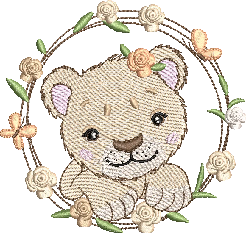 Mesversário Leão Moldura 3