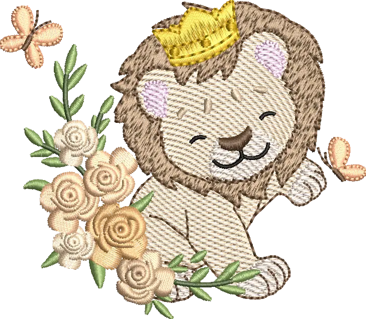  Mesversário Leão coroa