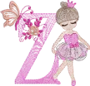 Alfabeto Bailarina Z 