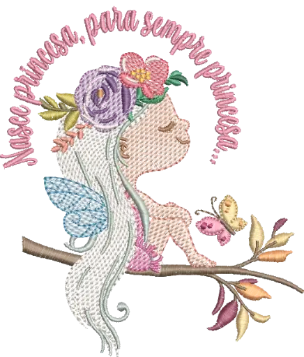 [MT-C044-1] Menina com floral 1