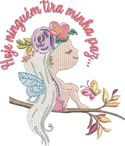 [MT-C044-2] Menina com floral 2