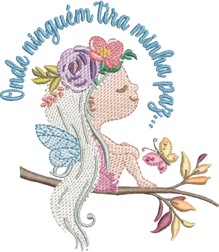 [MT-C044-6] Menina com floral 6