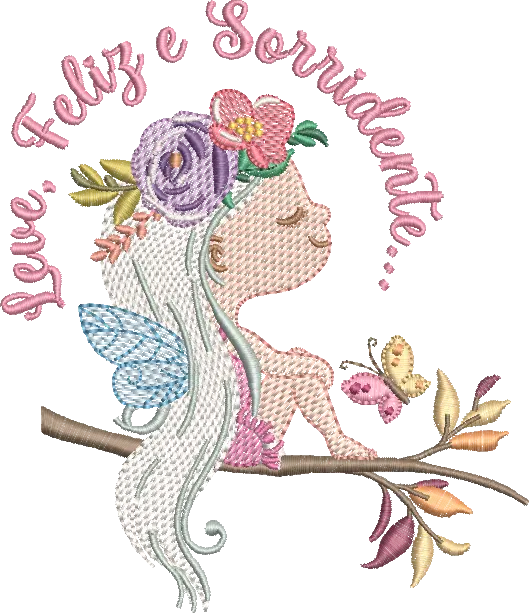[MT-C044-9] Menina com floral 9