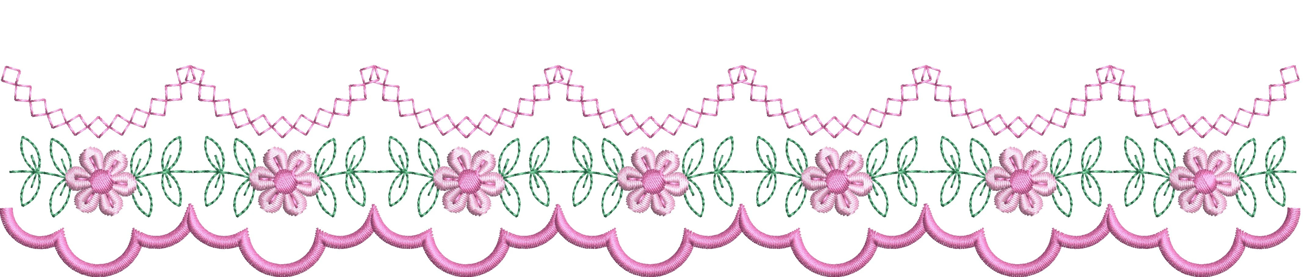 Menina com floral 12