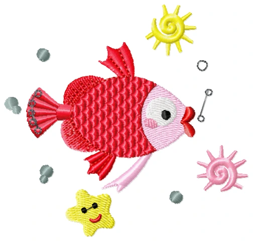 [MT-G297] [ANIMAIS]Peixe vermelho 