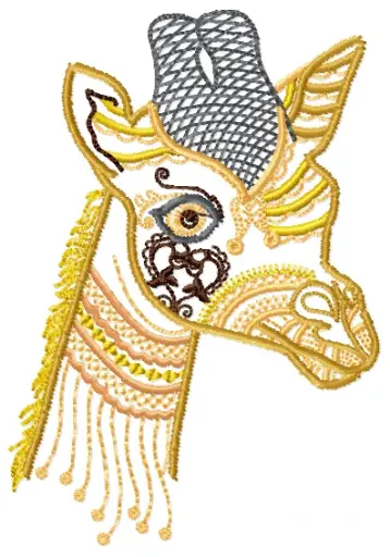 [MT-G305] [ANIMAIS]Girafa elegante