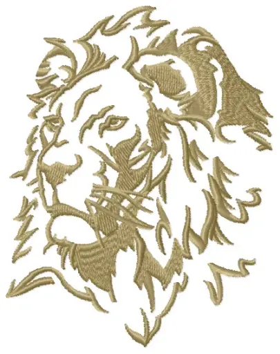 [MT-G329] [ANIMAIS] Leão elegante
