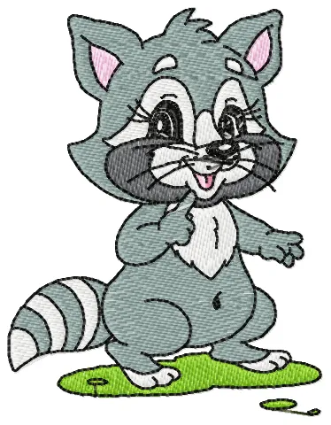 [MT-G337] [ANIMAIS]Guaxinim fofinho