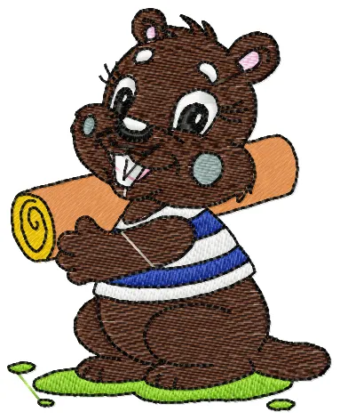 [MT-G342] [ANIMAIS]Castor fofinho