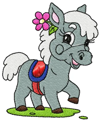 [MT-G343] [ANIMAIS]Cavalo fofinho